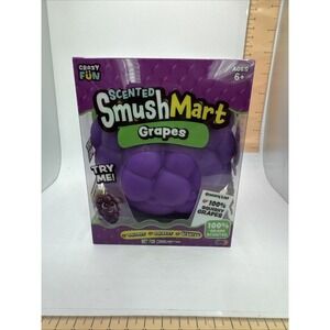 Crazy Fun Scented SmushMart Grapes Squishy Stretchy Purple Sensory Toy 9225175